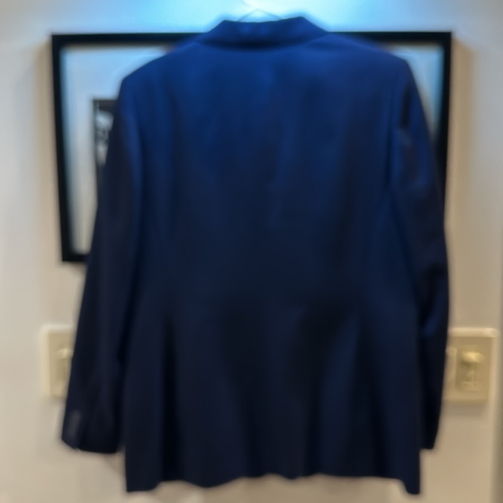 Vintage Pendleton Single Button Navy Blazer - Sz … - image 5